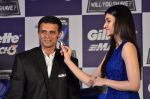 Kirti Sanon and Rahul Dravid at Gillette promotional event in Palladium, Mumbai on 4th Nov 2014